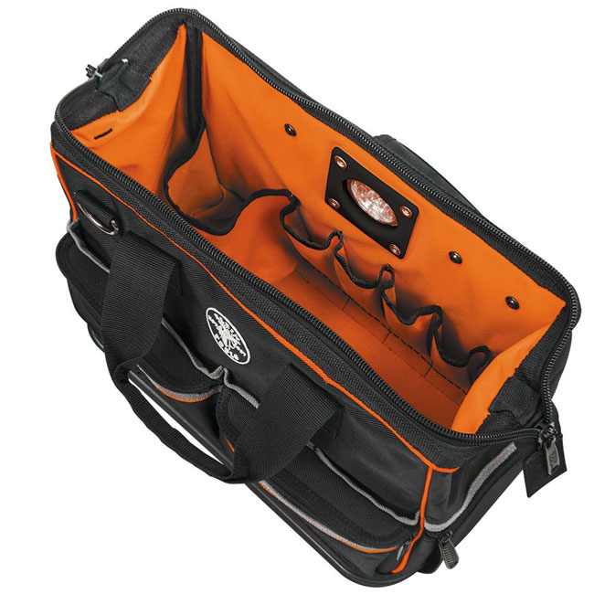 Klein Tools Tradesman Pro Organizer Lighted Tool Bag from Columbia Safety