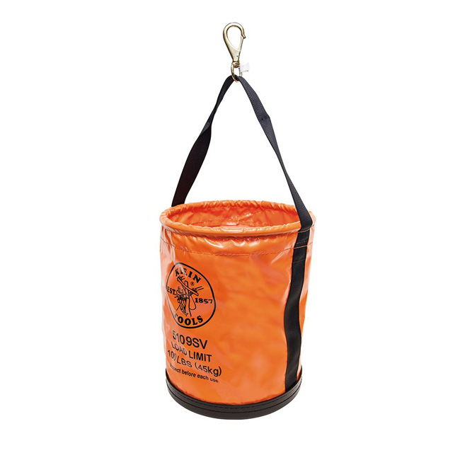 Klein Tools Vinyl Tool 12 Inch Bucket with Swivel Snap from Columbia Safety