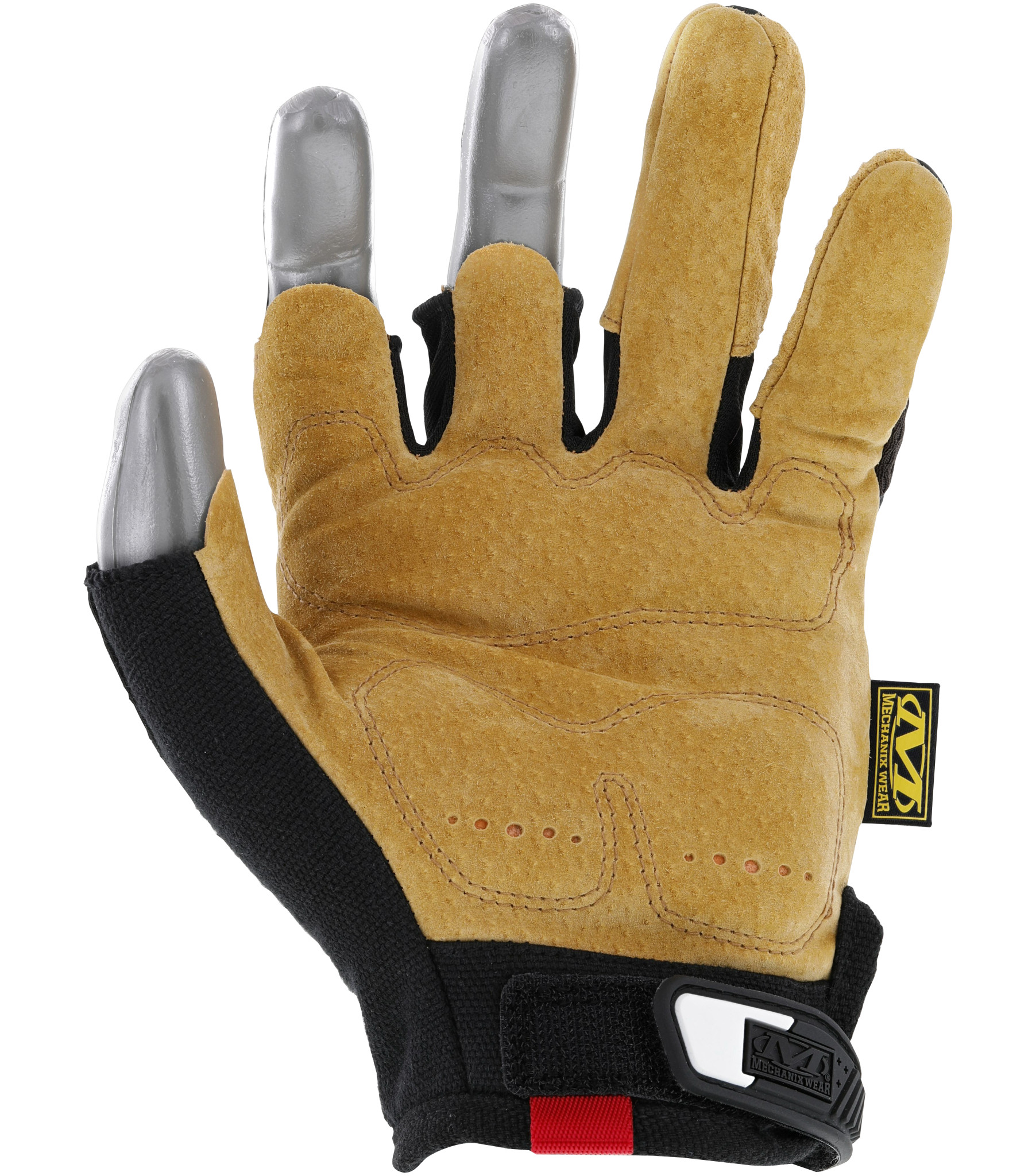Mechanix Wear Leather M-Pact Fingerless Framer Gloves from Columbia Safety
