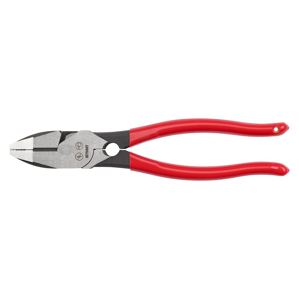 Milwaukee 9-Inch Lineman's Pliers with Thread Cleaner from Columbia Safety