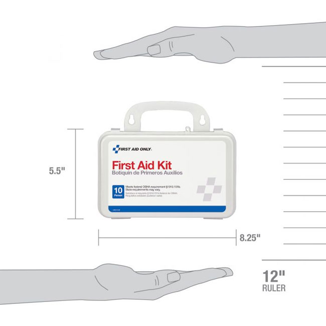 First Aid Only OSHA 10 Person First Aid Kit from Columbia Safety