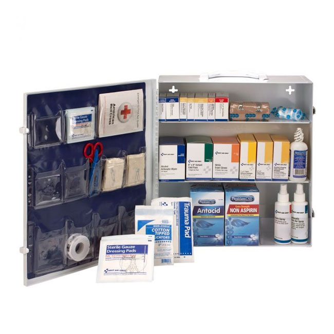 First Aid Only 100 Person ANSI A+ Metal First Aid Cabinet  from Columbia Safety