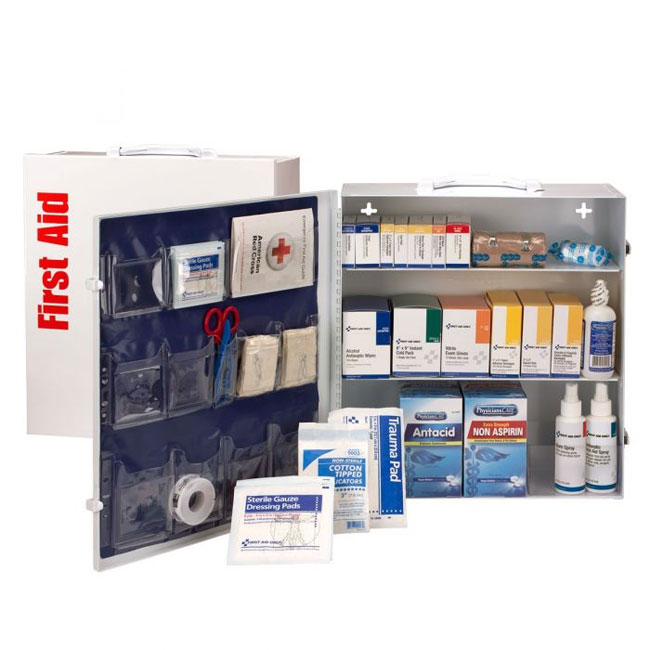 First Aid Only 100 Person ANSI A+ Metal First Aid Cabinet  from Columbia Safety