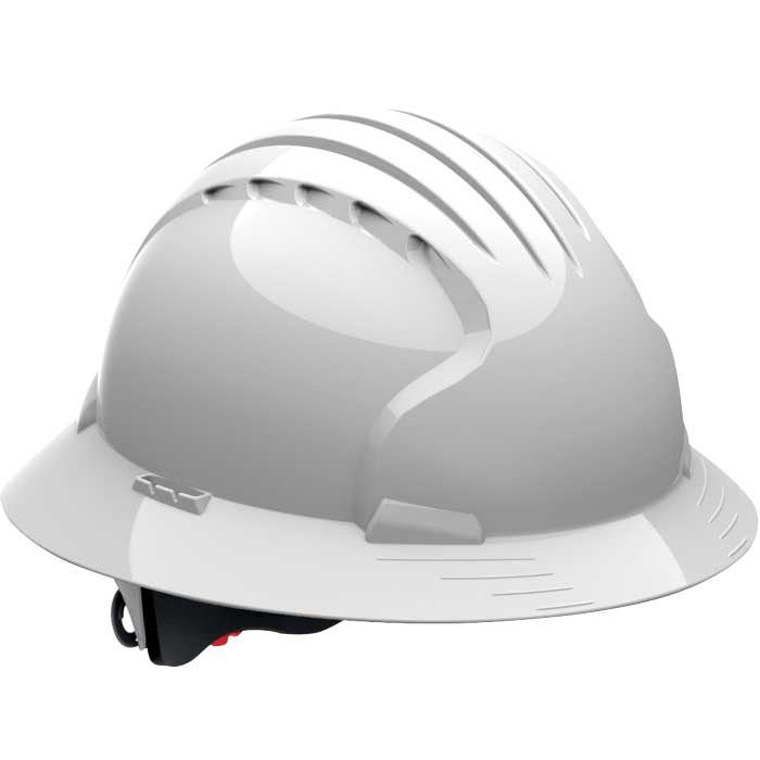 JSP 6161 Evolution Deluxe Full Brim Hard Hat from Columbia Safety