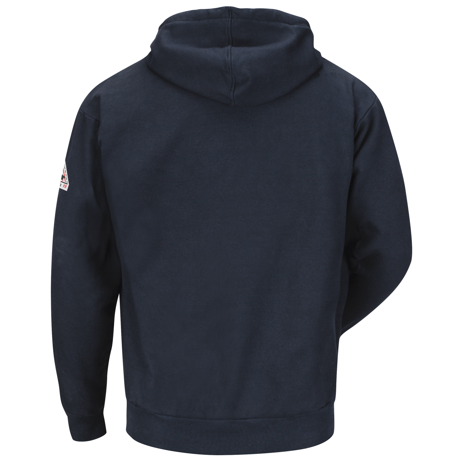 Bulwark Men's Fleece Navy Fire-Resistant Pullover Hooded Sweatshirt from Columbia Safety
