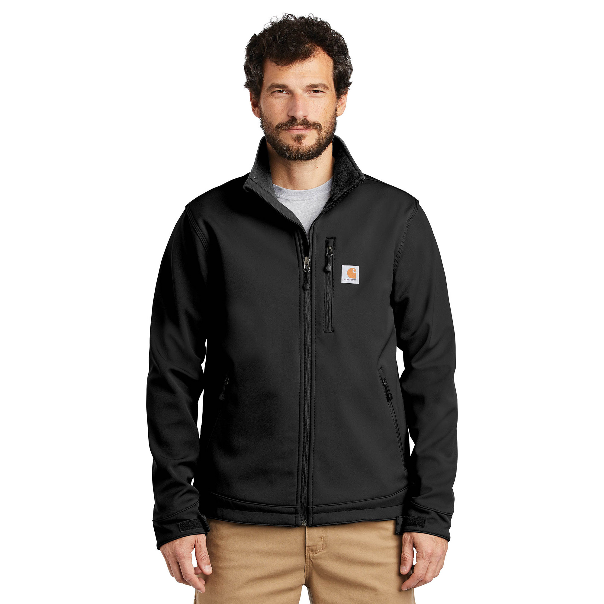 Carhartt Crowley Black Heavyweight Softshell Jacket from Columbia Safety