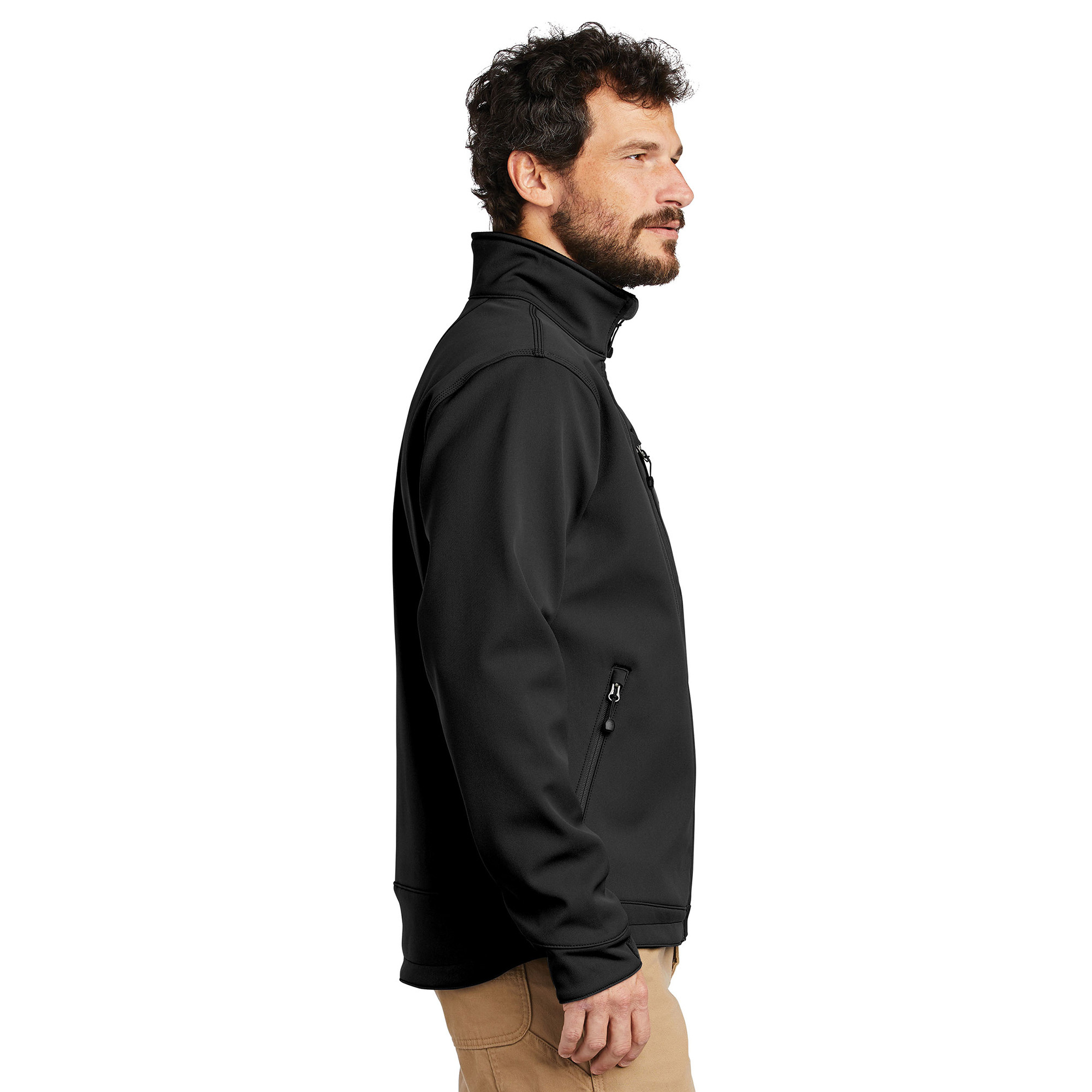 Carhartt Crowley Black Heavyweight Softshell Jacket from Columbia Safety