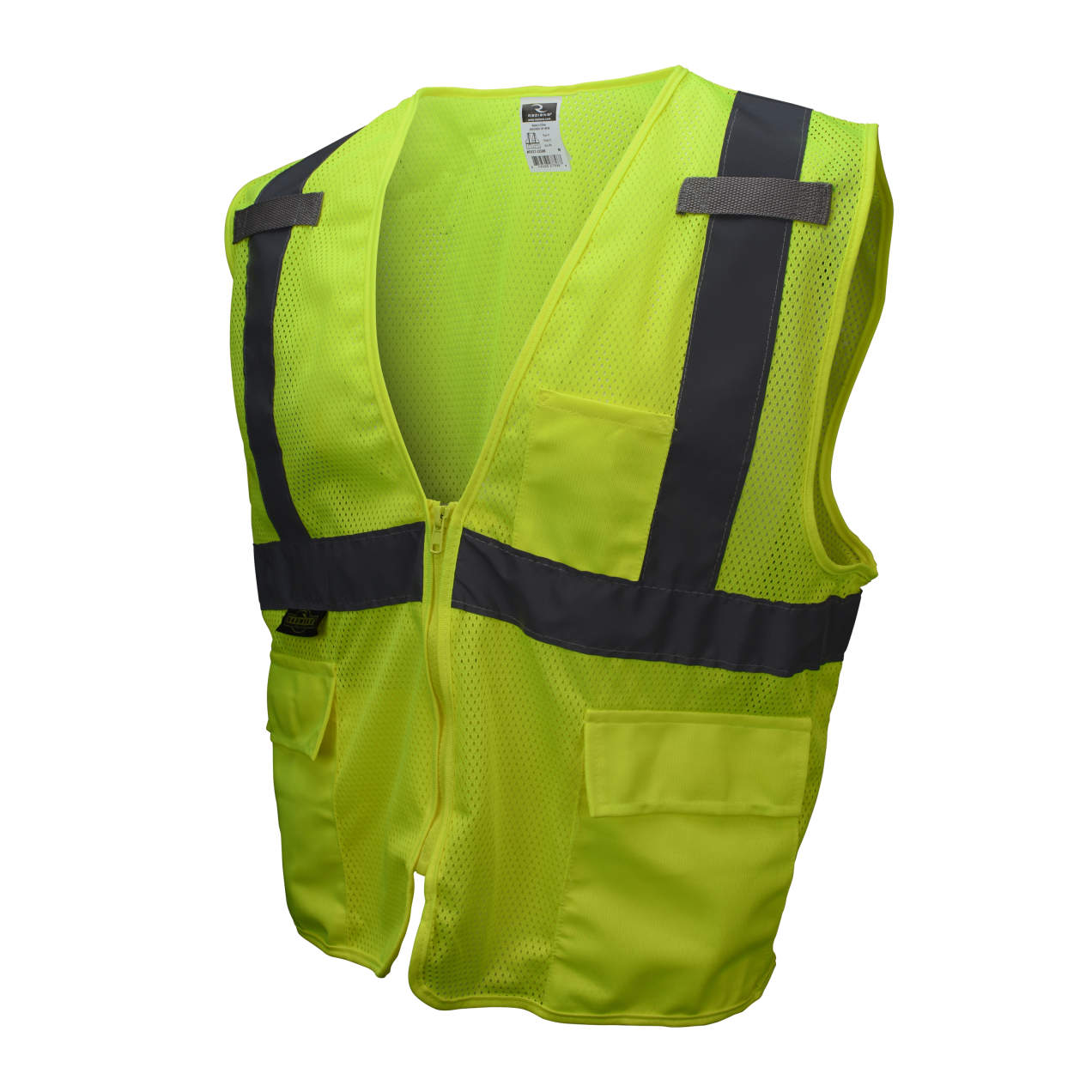 Radians SV27 Multipurpose Surveyor Type R Class 2 Safety Vest - Hi-Vis Green from Columbia Safety