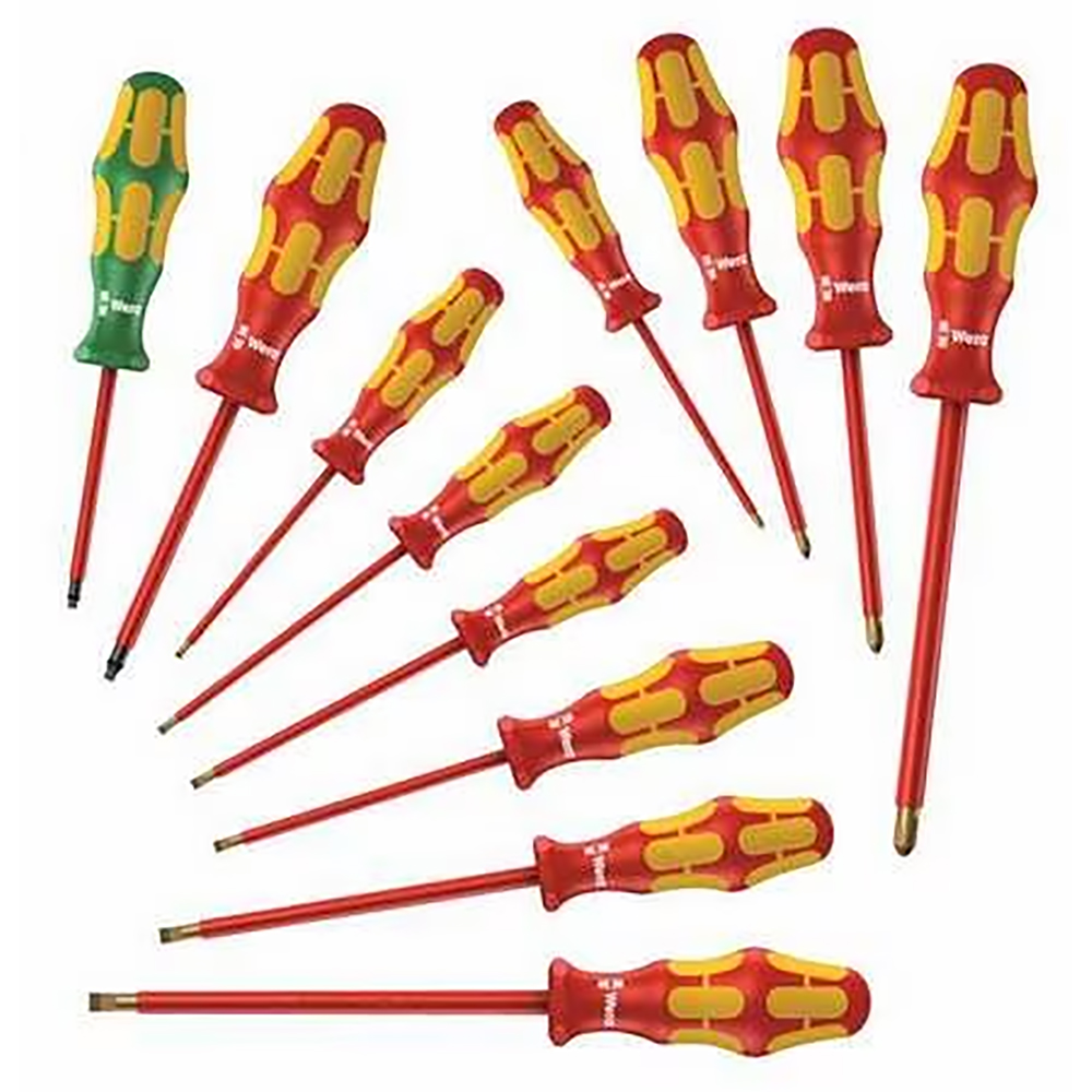 Wera Insulated Screwdriver 12 Piece Set from Columbia Safety