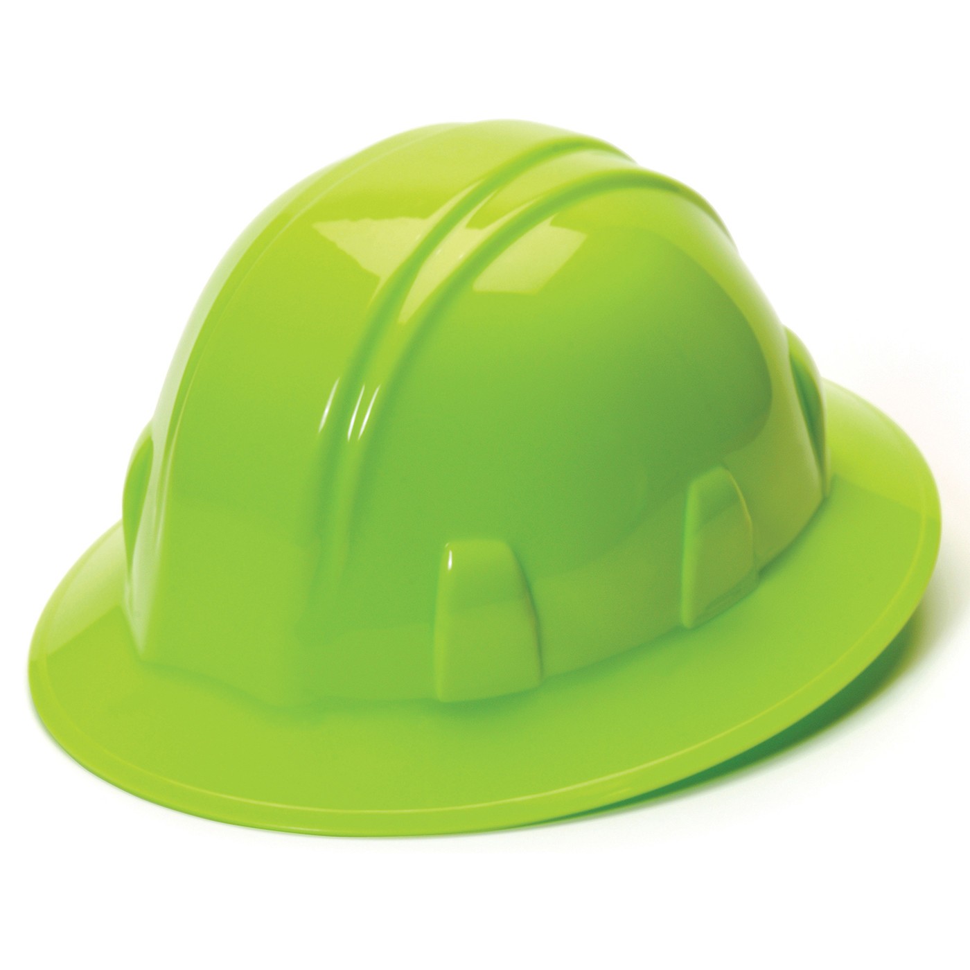 Pyramex SL Series Full Brim Hard Hat with 4 Point Ratchet Suspension from Columbia Safety