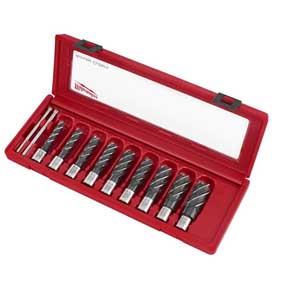 Milwaukee 9 Piece Annular Cutter Set from Columbia Safety